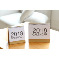 Diseño personalizado 2018 Año nuevo escritorio calendario impresión